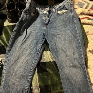 Aeropostale Women's Blue Ankle Jeans